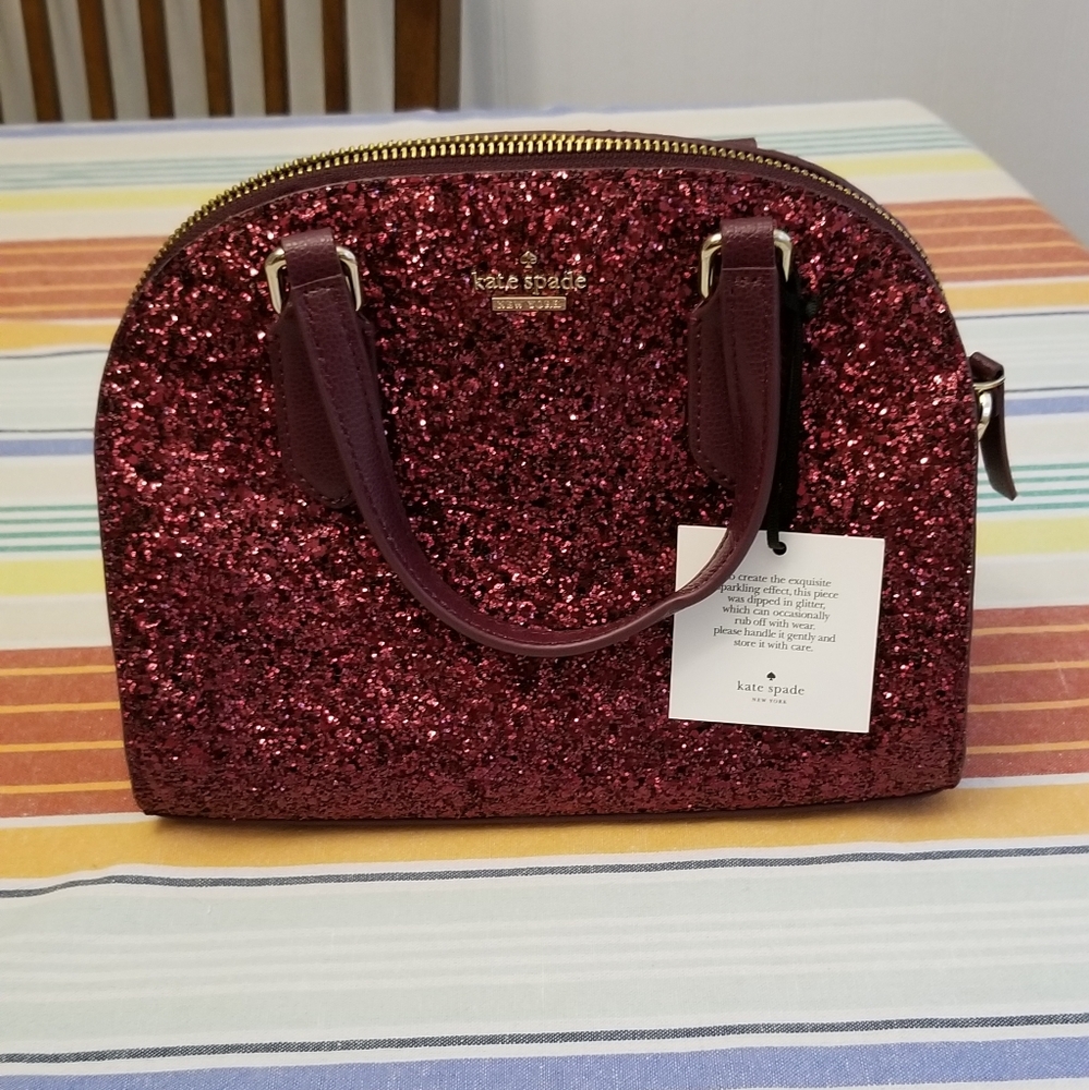 Kate Spade Laurel Way Glitter Mini Reiley - NWT